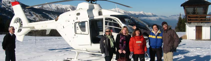Serre Chevalier Helicopters - Helicopter Transfers, Airport Transfers, Sightseeing and Tourist helicopter flights and Tours